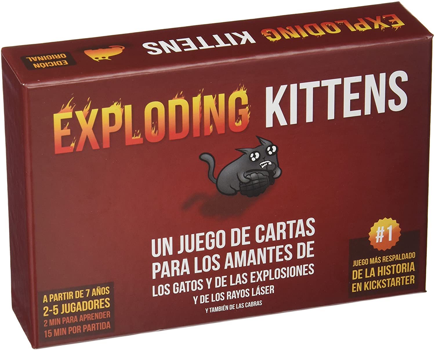 Caja del juego Exploding Kittens