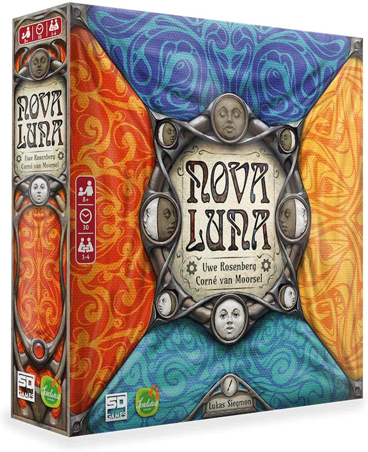 Tablero y fichas de Trivial Pursuit