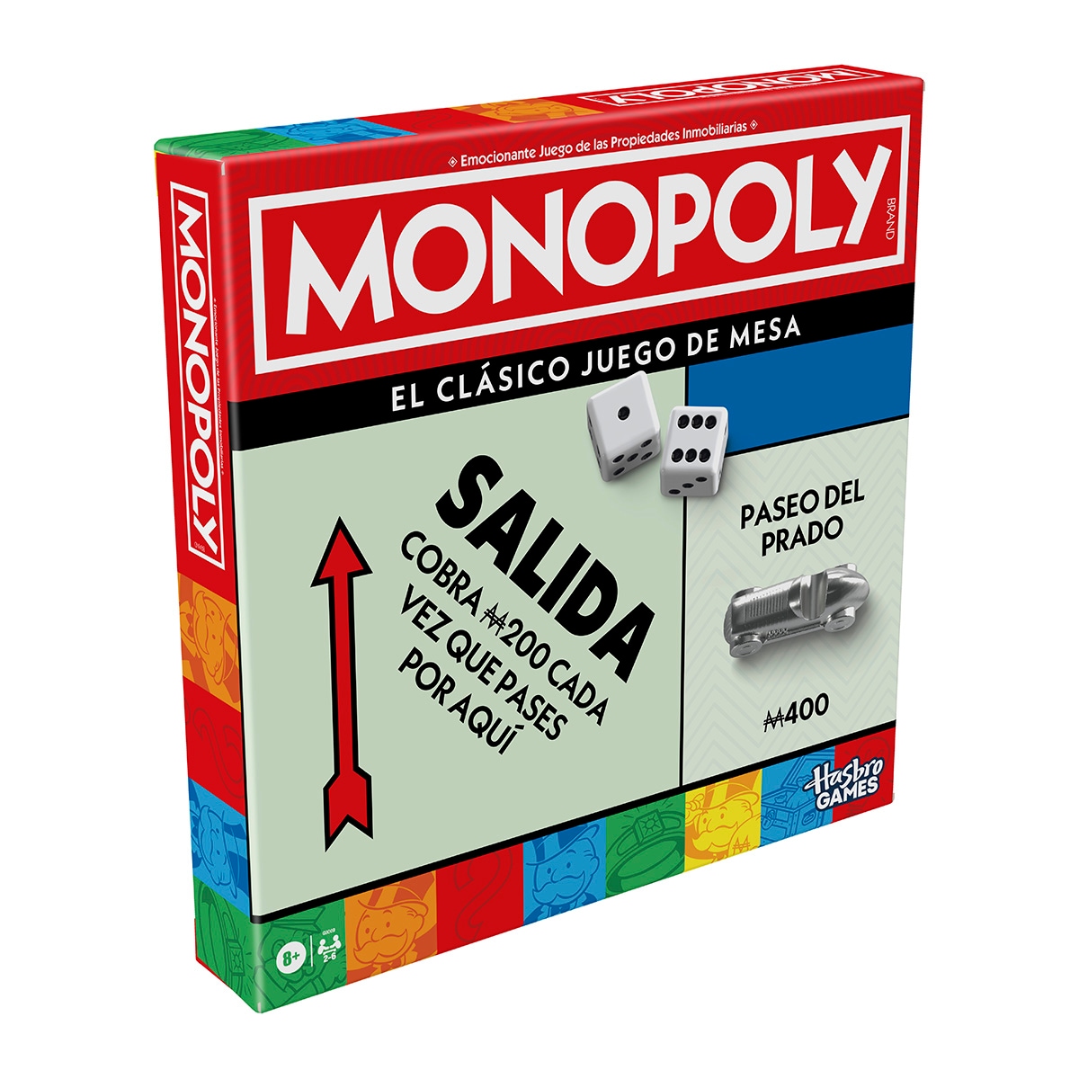 Juego de mesa Monopoly clásico